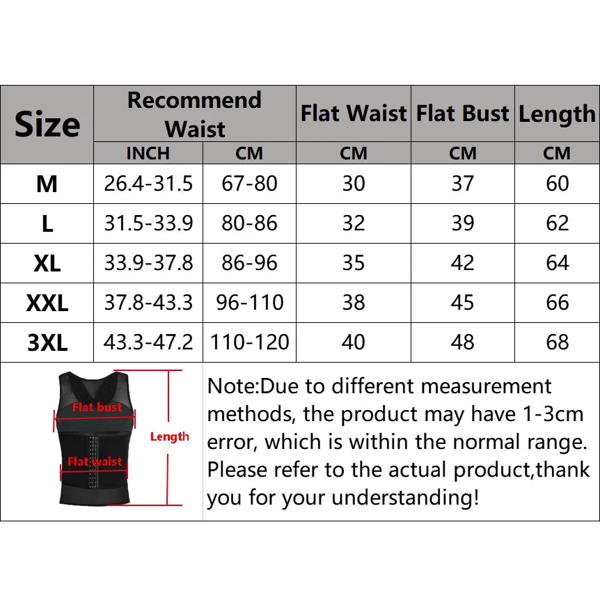 Mens Compression Vest Body Shaper Abdomen Tummy Slimming Sheath Shapewear Gynecomastia Underwear Corset Waist Trainer Tank Tops