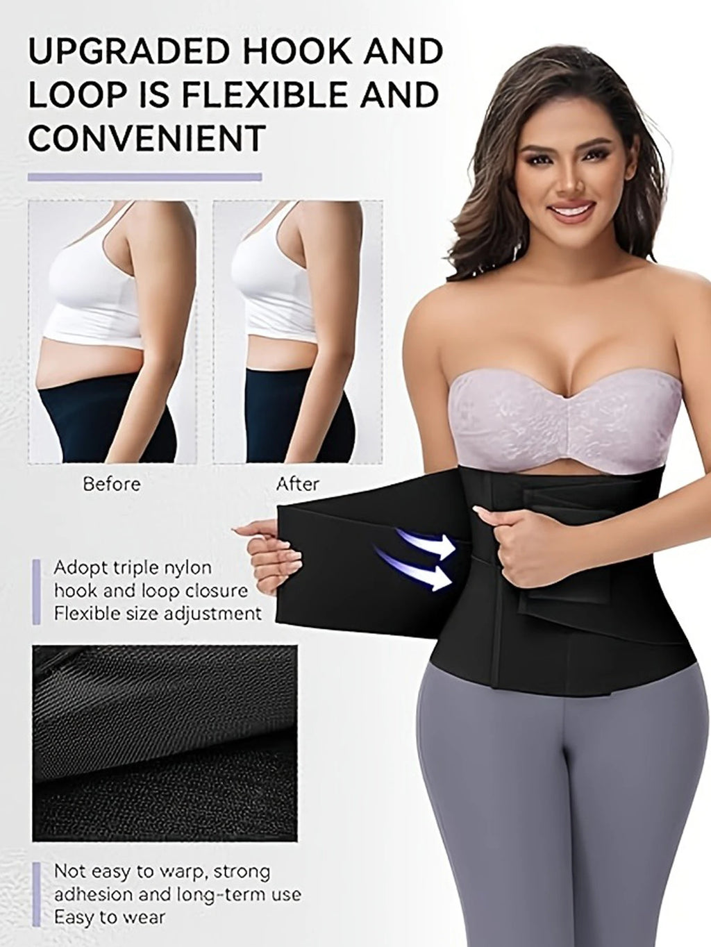 Waist Trainer Corset Women Slimming Waist Belt Body Shaper Shapewear Tummy Control Modeling Strap Bandage Wrap Flat Belly