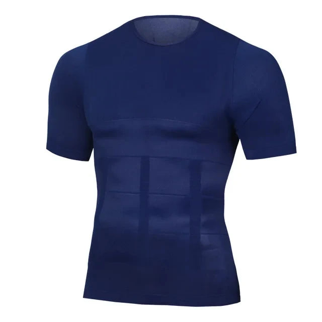 Tummy Control Girdle Men Slimming Body Shaper Compression Shirts Fitness Underwear Fat Burning Shapewear Abdominal Binder Corset